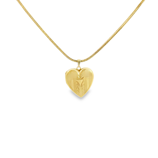 Gold Heart Locket