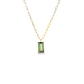 Load image into Gallery viewer, Green Tourmaline Necklace
