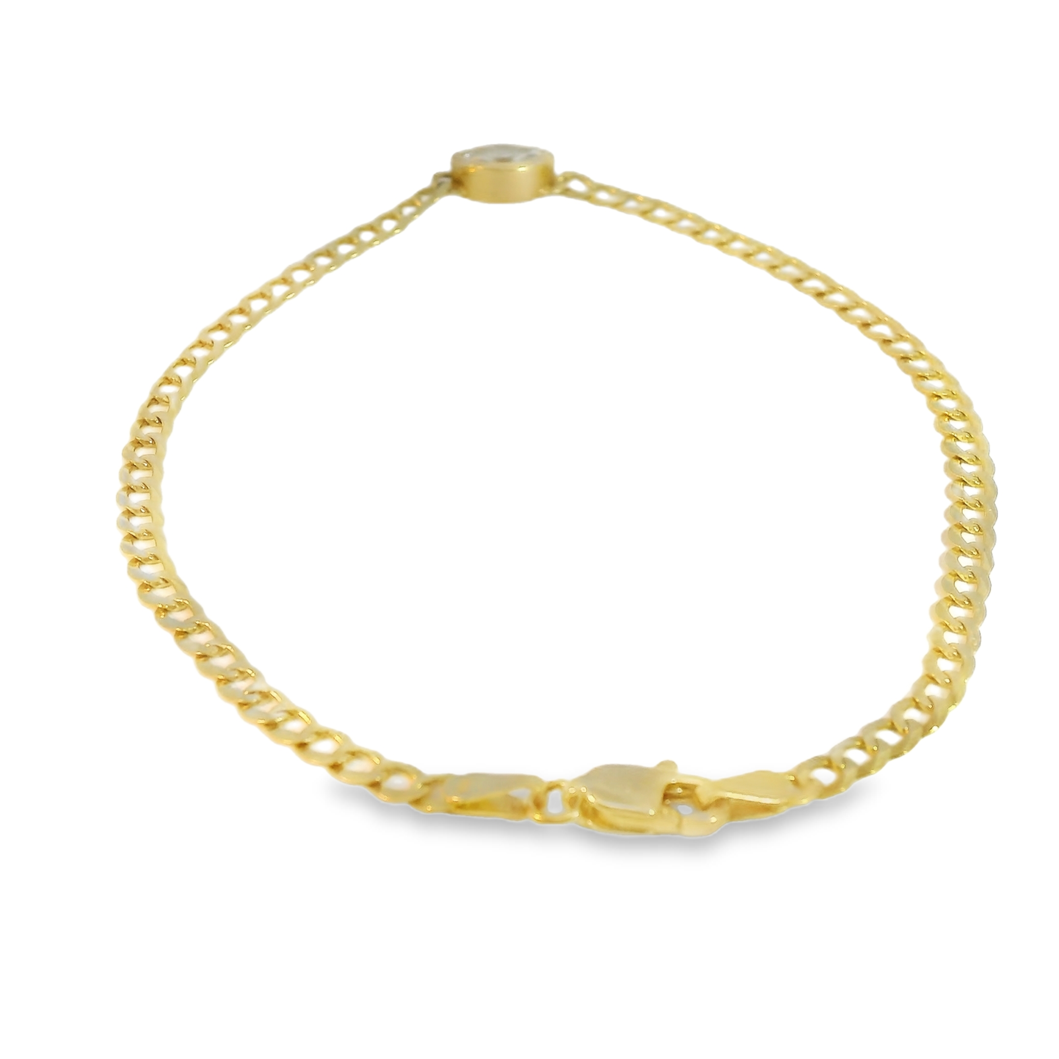 Marquise Lab Solitaire Bracelet