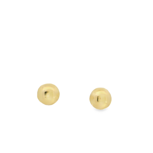 Gold Ball Earrings