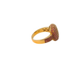 Load image into Gallery viewer, Pink Sapphire Pavé Ring
