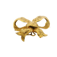 Load image into Gallery viewer, Gold Bow Brooch
