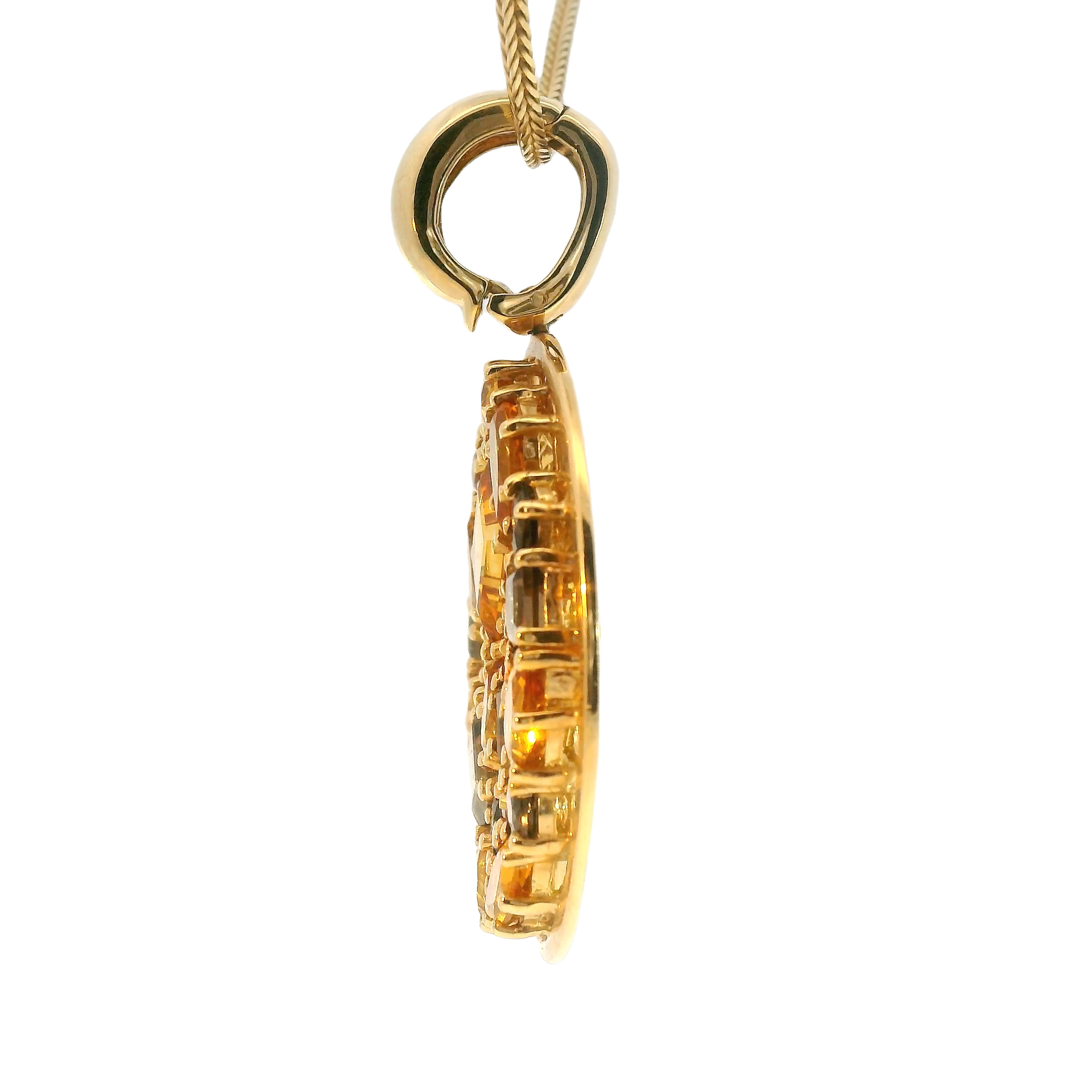 Gold and Gemstone Pendant