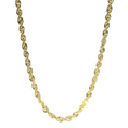 Load image into Gallery viewer, Hallow Gold Rope Chain Necklace
