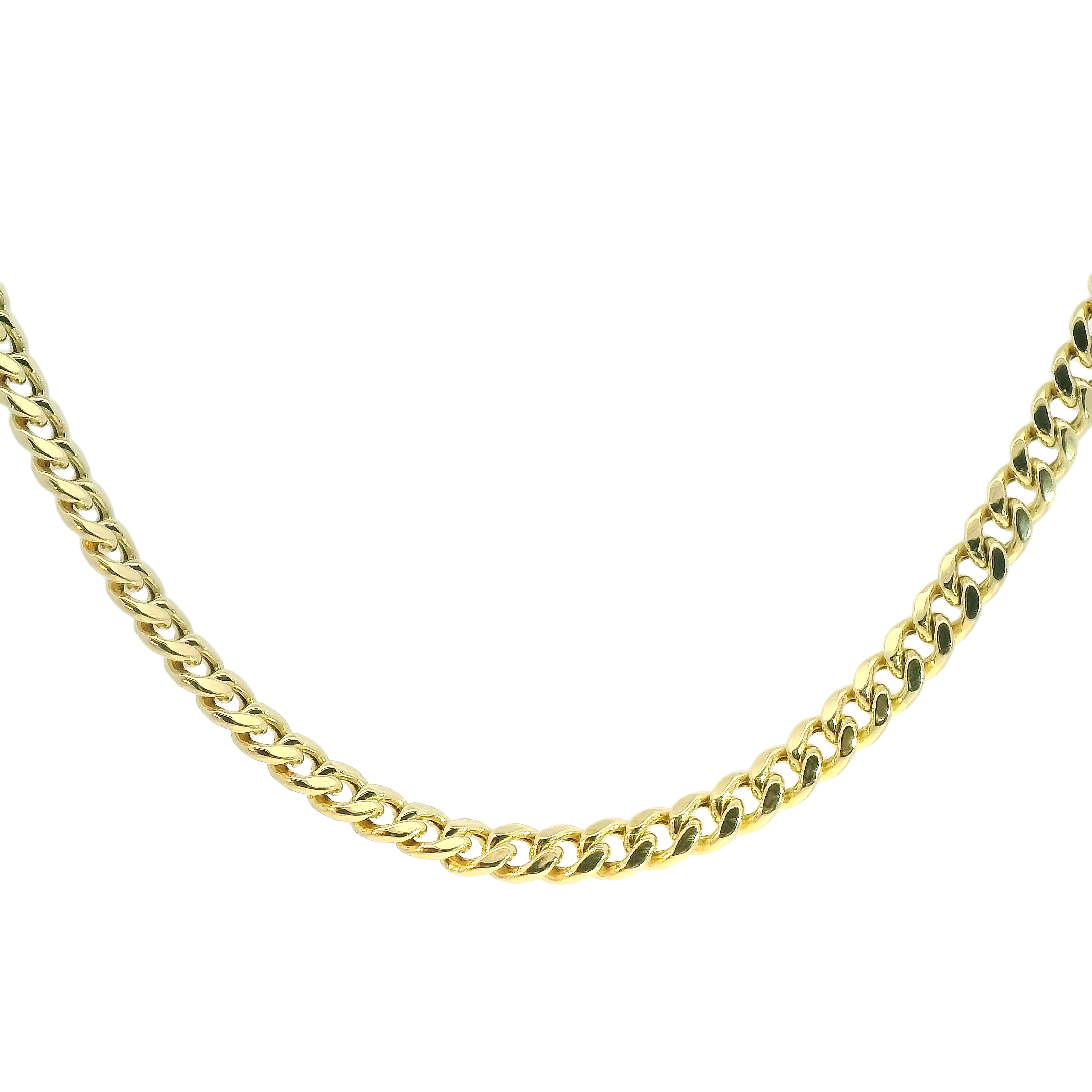 Hallow Gold Cuban link