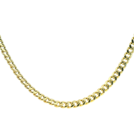 Hallow Gold Cuban link