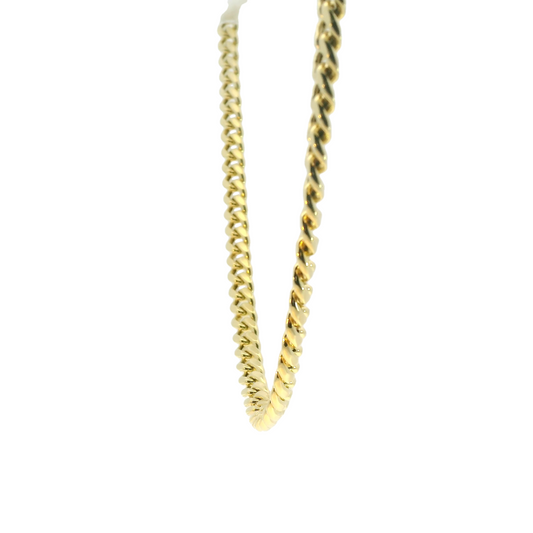 Hallow Gold Cuban link