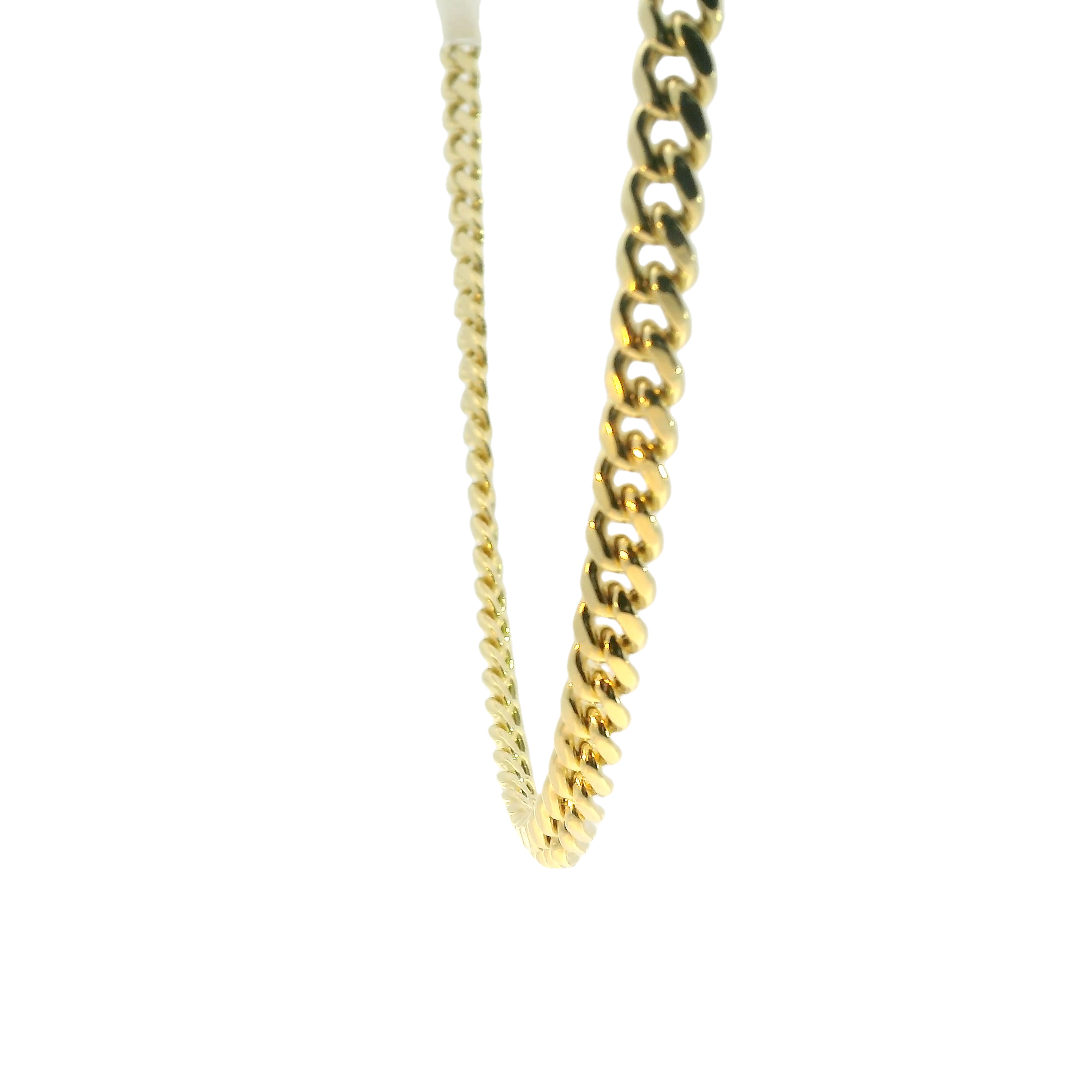 Hallow Gold Cuban link