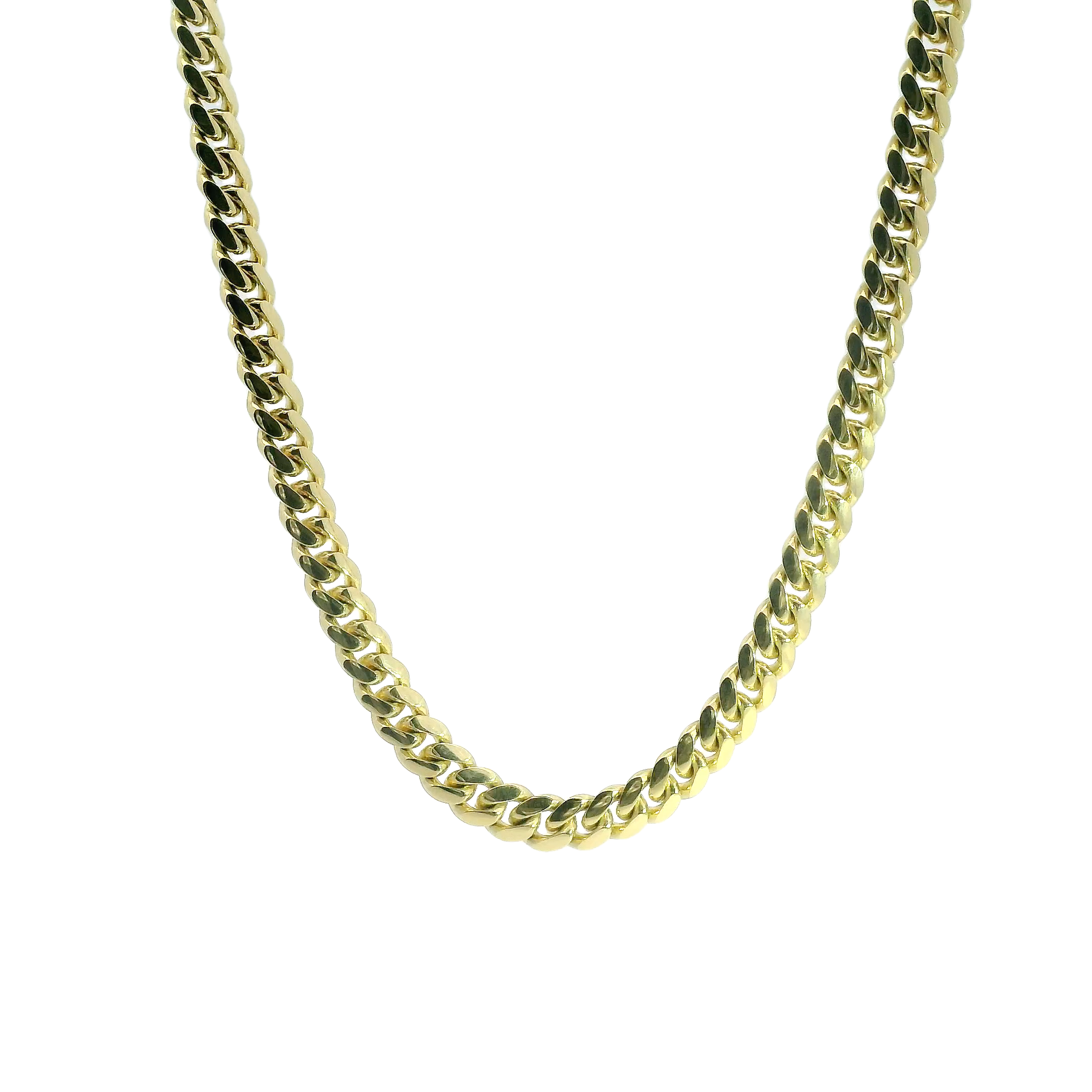 Solid Gold Cuban Necklace