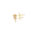 Load image into Gallery viewer, Gold tennis Earrings with Diamonds
