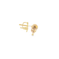 Load image into Gallery viewer, Gold tennis Earrings with Diamonds
