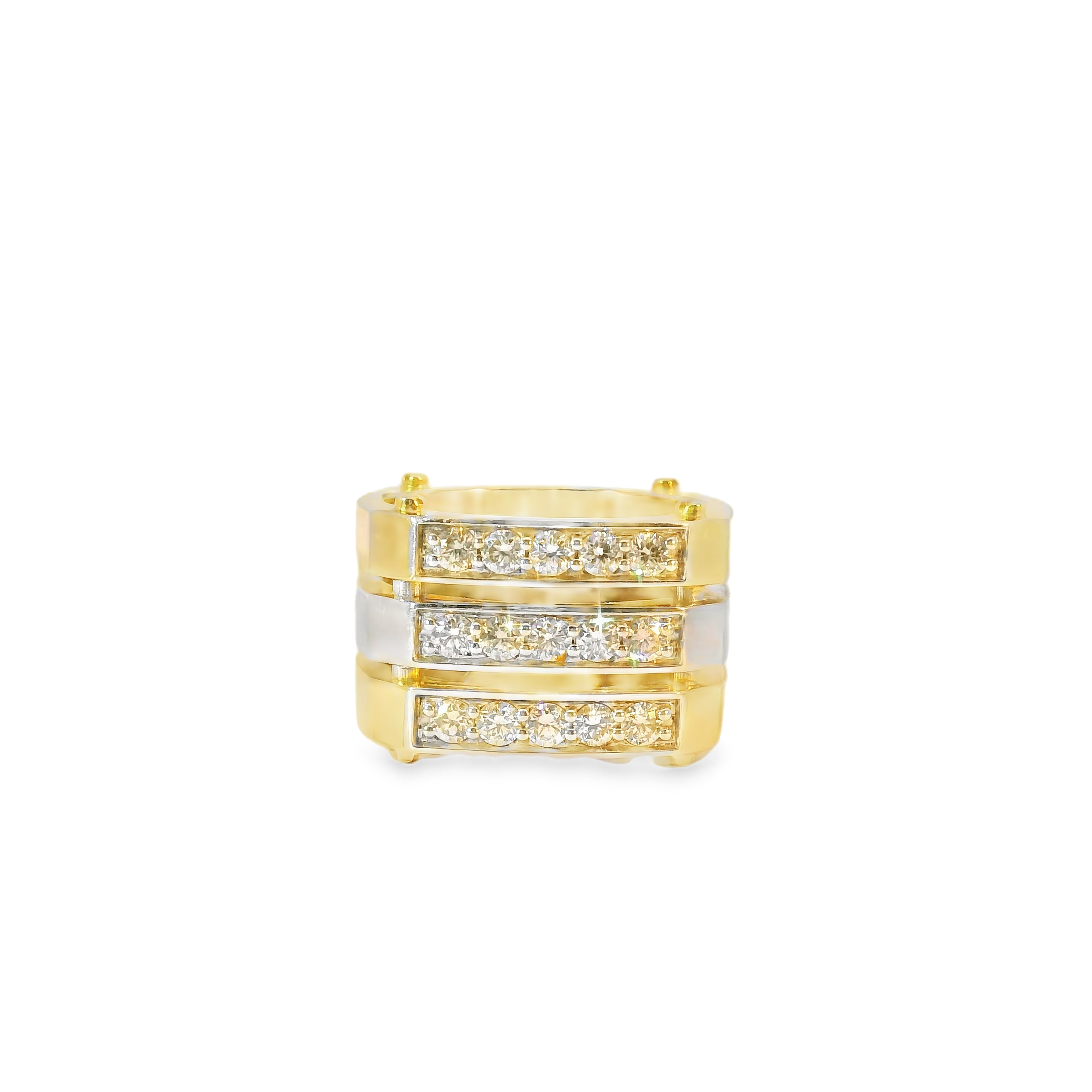 Gold and Diamond Ring