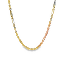 Load image into Gallery viewer, TRI Color Gold Chain Necklace
