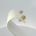 Load image into Gallery viewer, Diamond ilustion Stud Earrings
