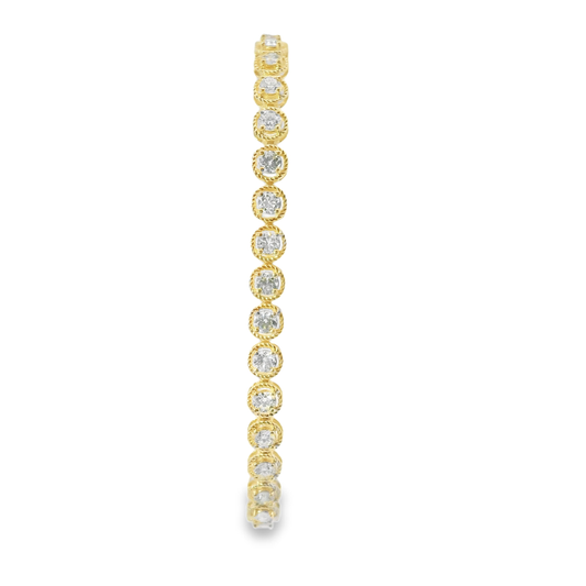 Gold Diamond Bracelet