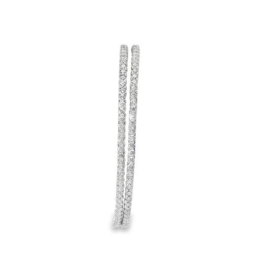 Double Row Diamond Bracelet