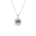 Load image into Gallery viewer, Blue Eye Pendant & Necklace
