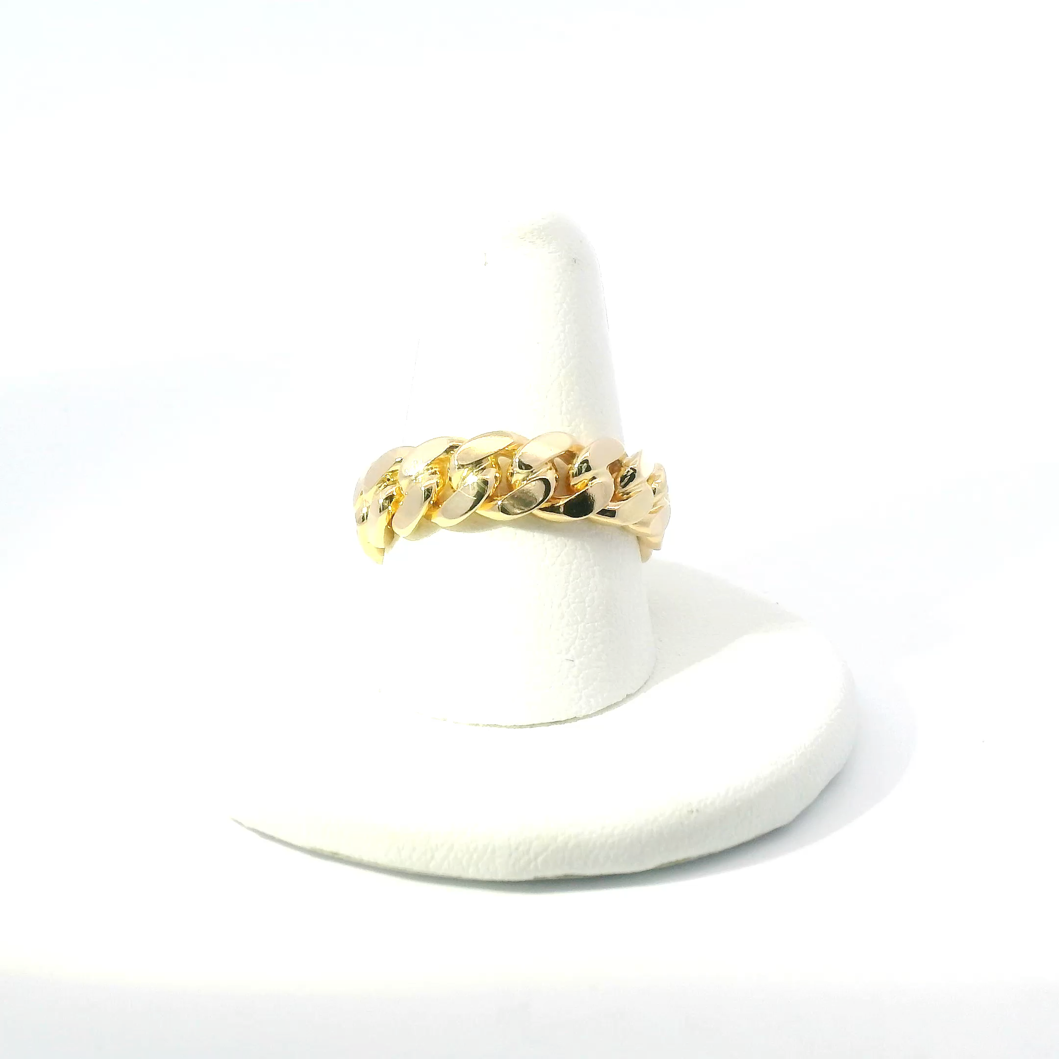 Gold Cuban Ring