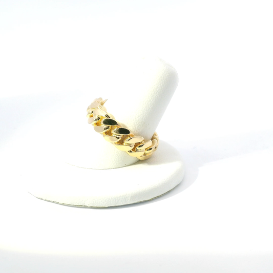 Gold Cuban Ring