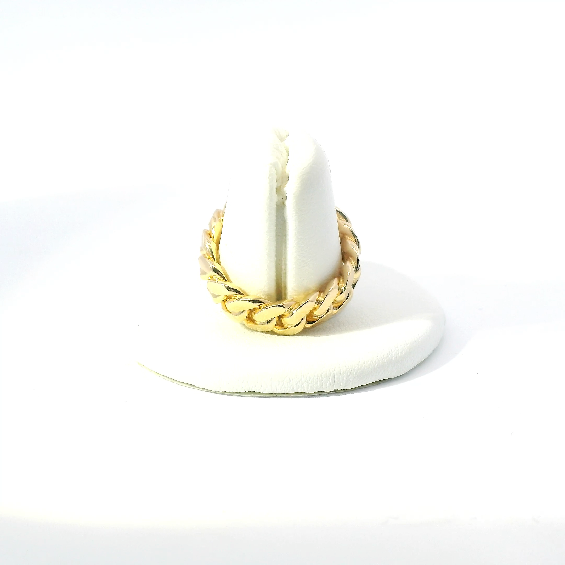 Gold Cuban Ring