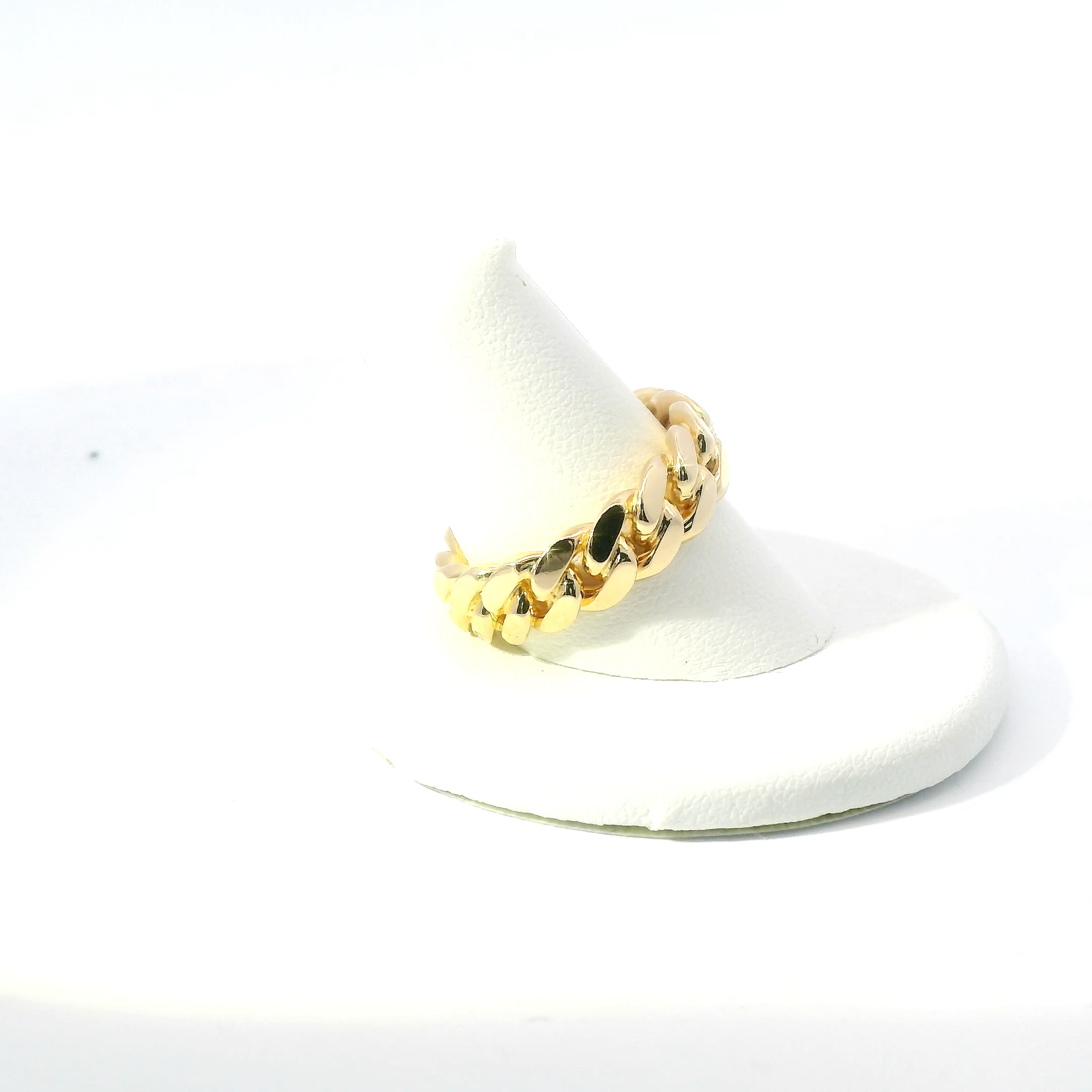 Gold Cuban Ring