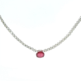 Load image into Gallery viewer, Ruby & Diamond Necklace
