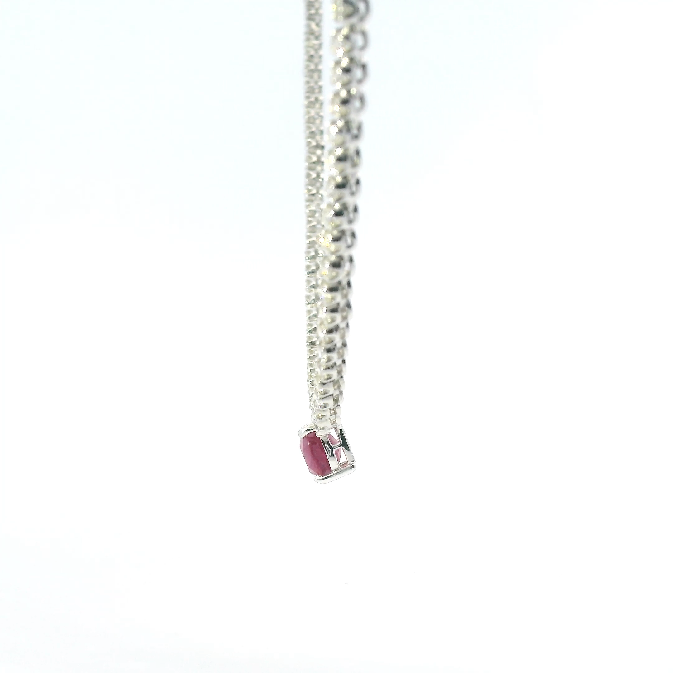 Ruby & Diamond Necklace