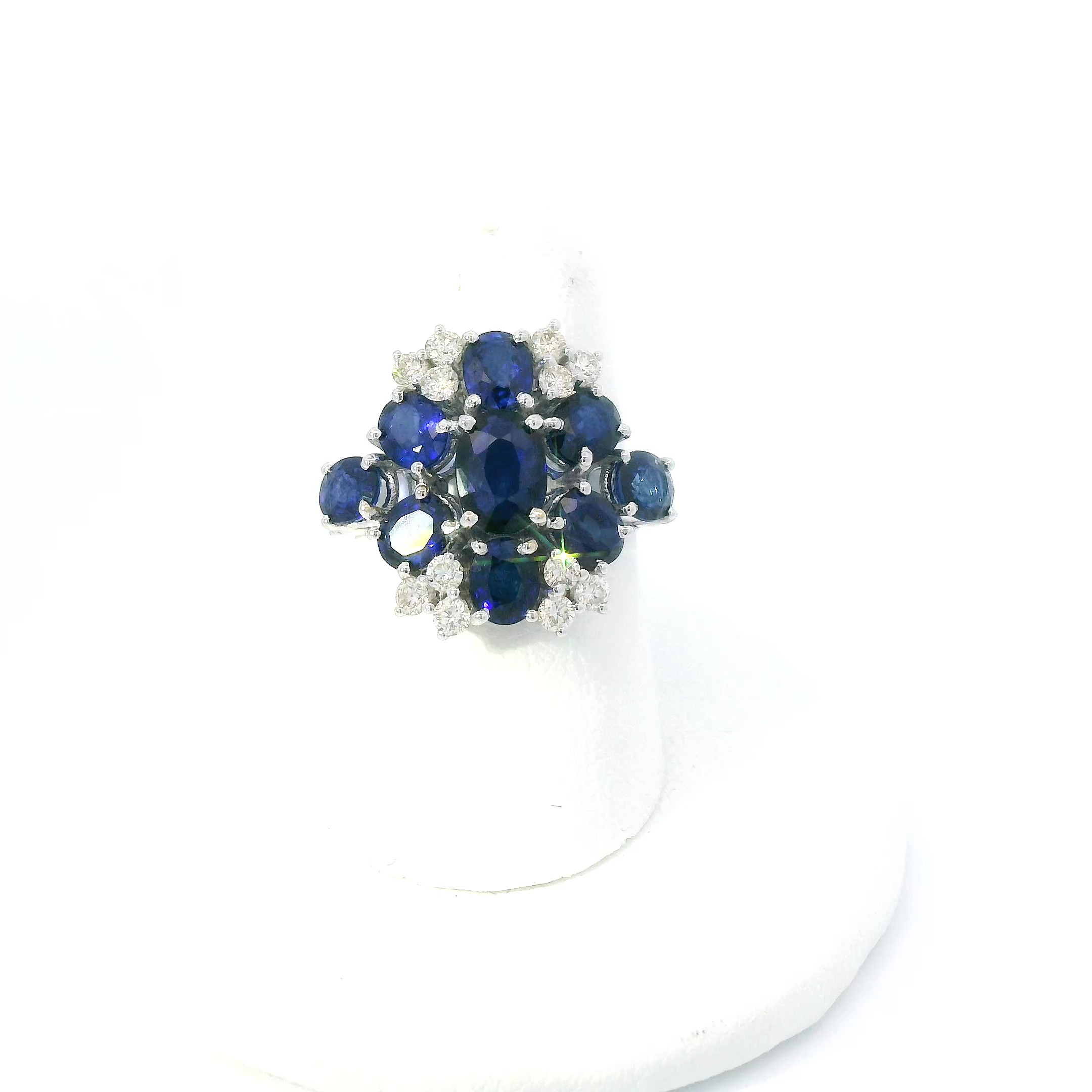 Sapphire and Diamond Ring