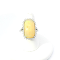 Load image into Gallery viewer, Opal Ring with Diamond Accents
