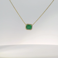 Load image into Gallery viewer, Emerald Pendant & Necklace
