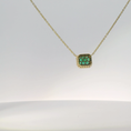 Load image into Gallery viewer, Emerald Pendant & Necklace
