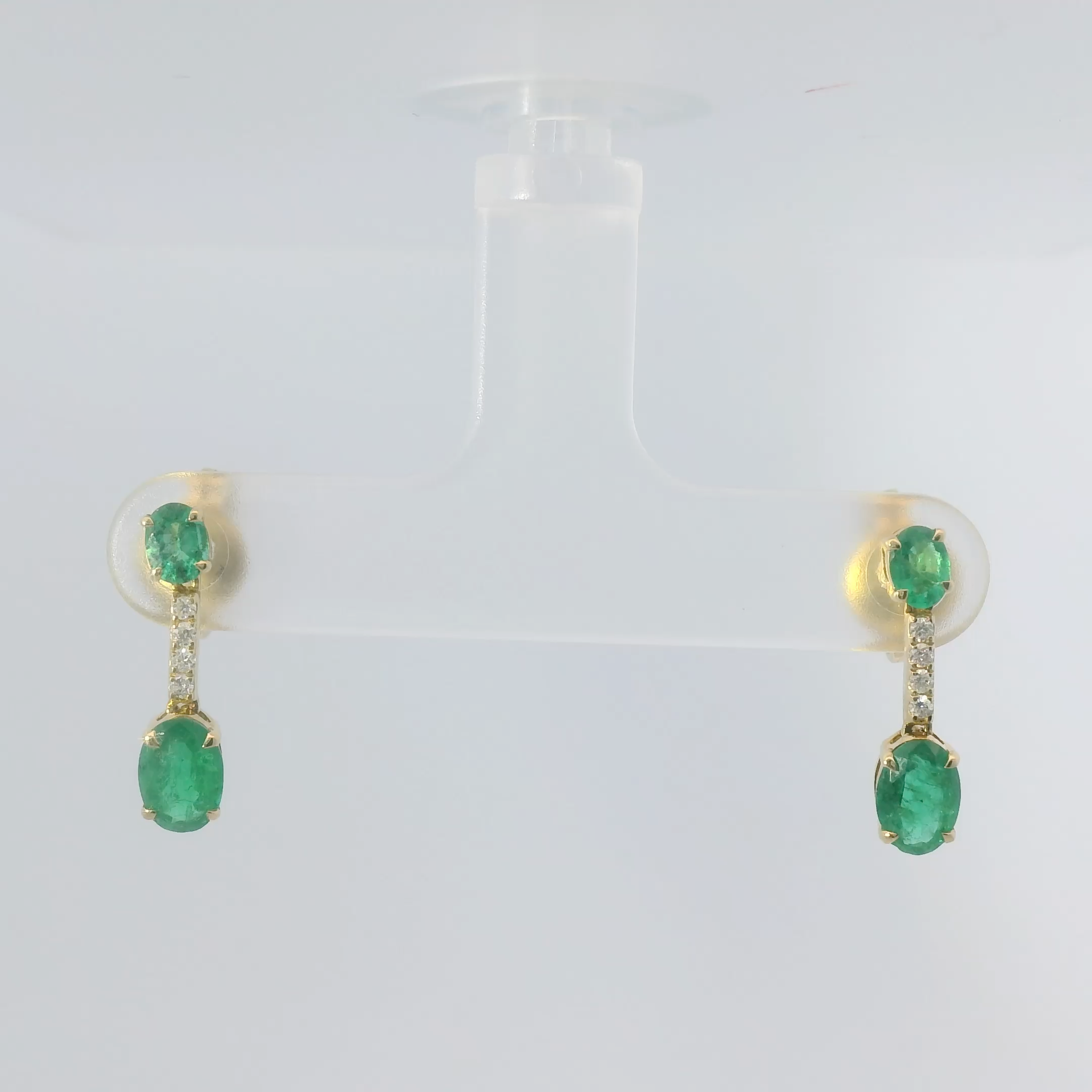 Emerald Drop Earrings