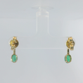 Load image into Gallery viewer, Emerald Drop Earrings
