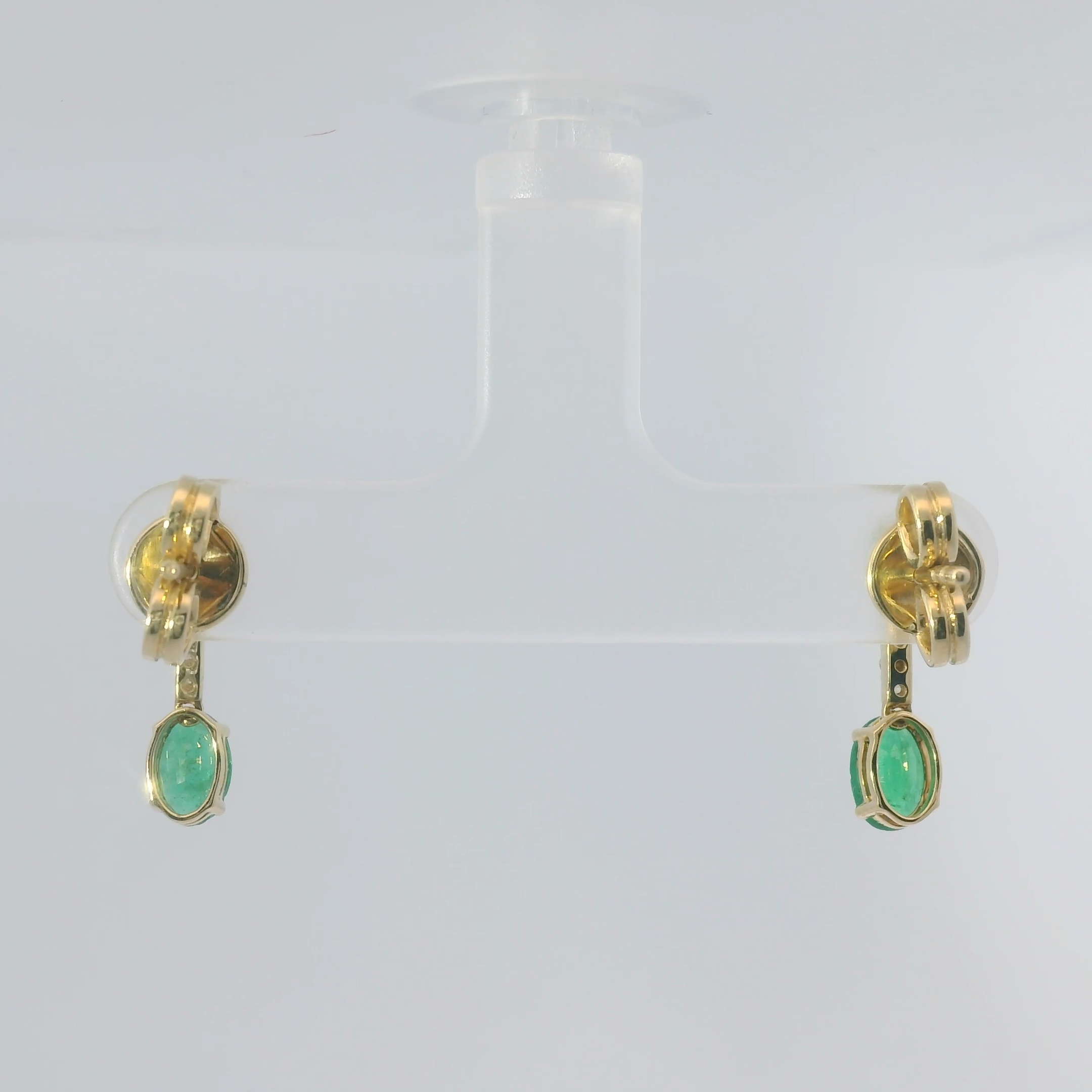 Emerald Drop Earrings