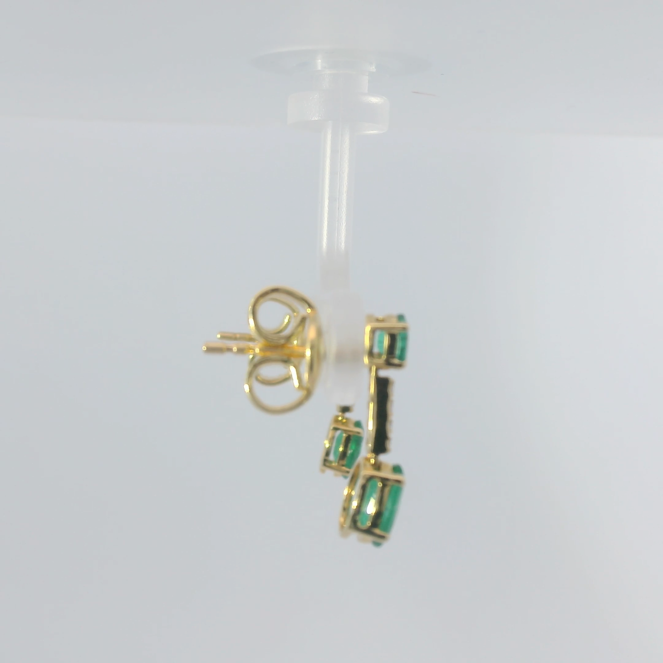 Emerald Drop Earrings