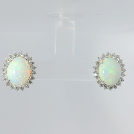 Opal Earrings