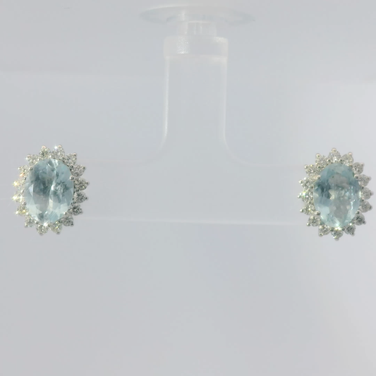 Aquamarine Earrings