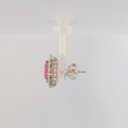 Load image into Gallery viewer, Pink Sapphire Earrings
