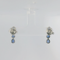 Load image into Gallery viewer, Sapphire Drop Earrings
