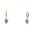 Load image into Gallery viewer, Gold and Sapphire Earrings
