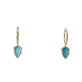 Load image into Gallery viewer, Turquoise Drop Earrings
