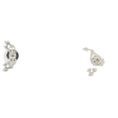 Load image into Gallery viewer, Diamond Cresent Earrings
