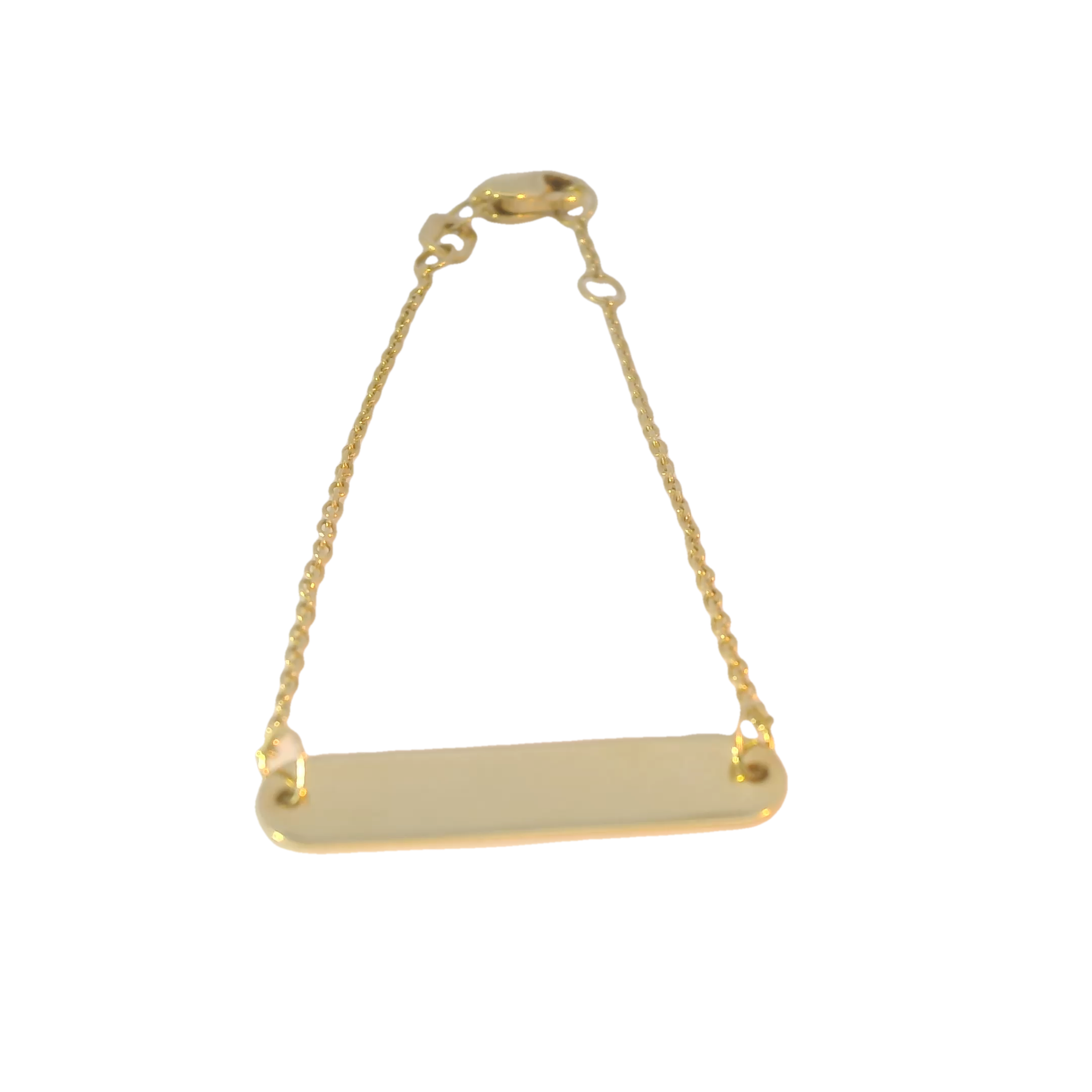 Baby Sizes Gold Bar Bracelet