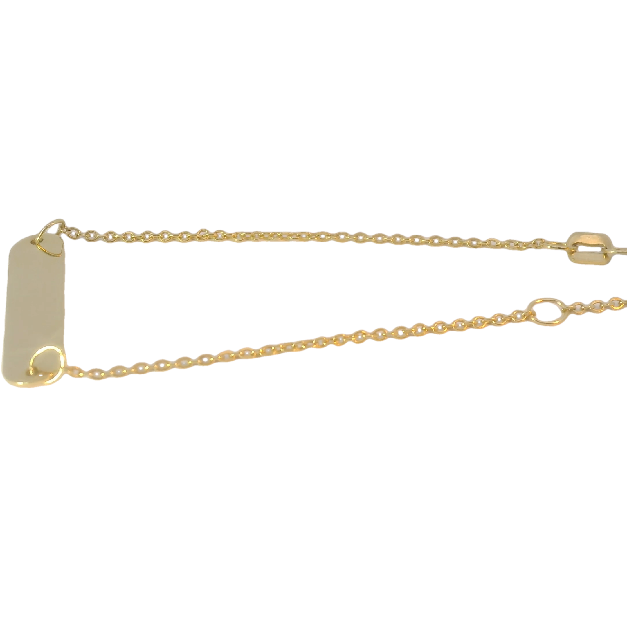 Baby Sizes Gold Bar Bracelet