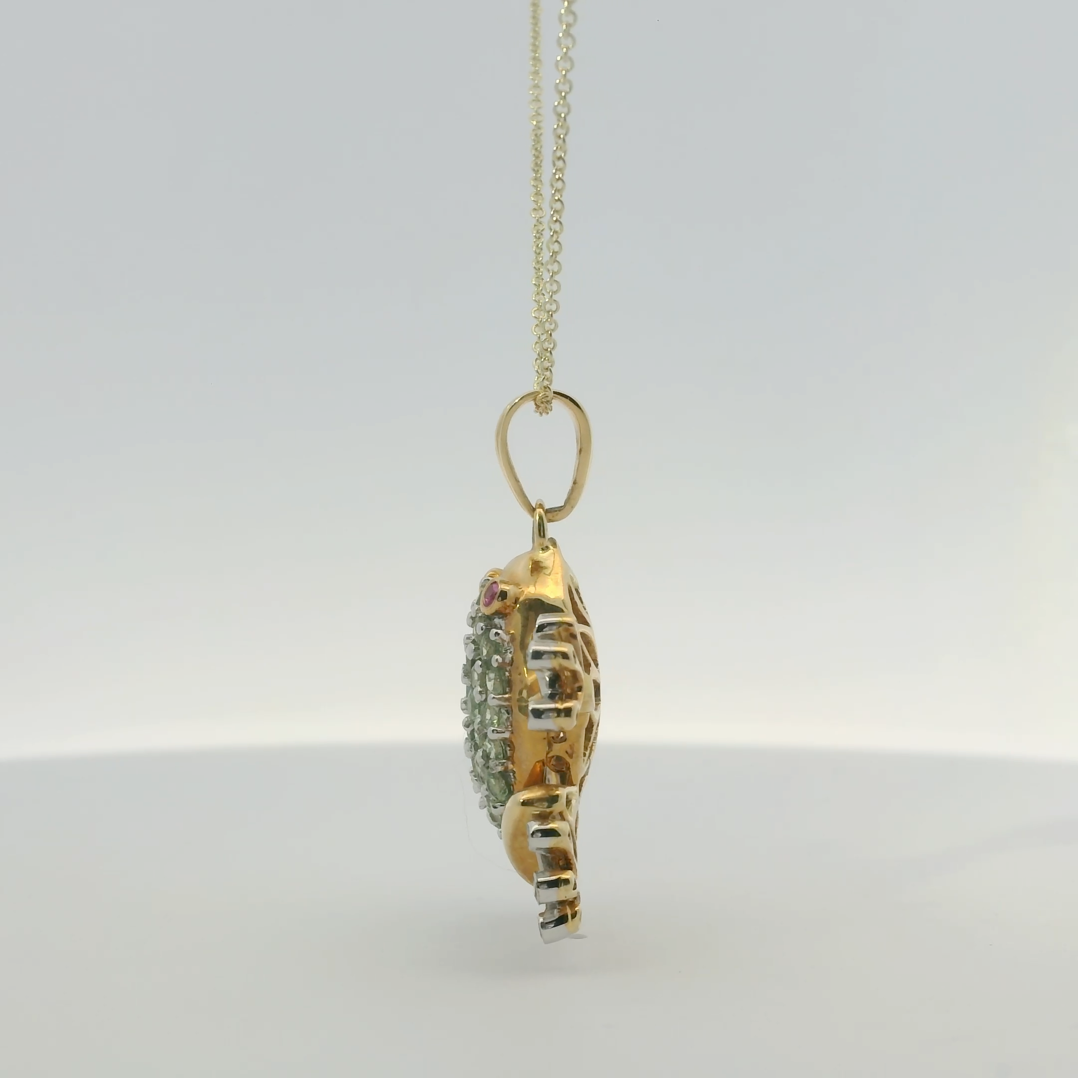 Charming Frog Pendant