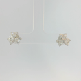 Load image into Gallery viewer, Clover Diamond Earrings
