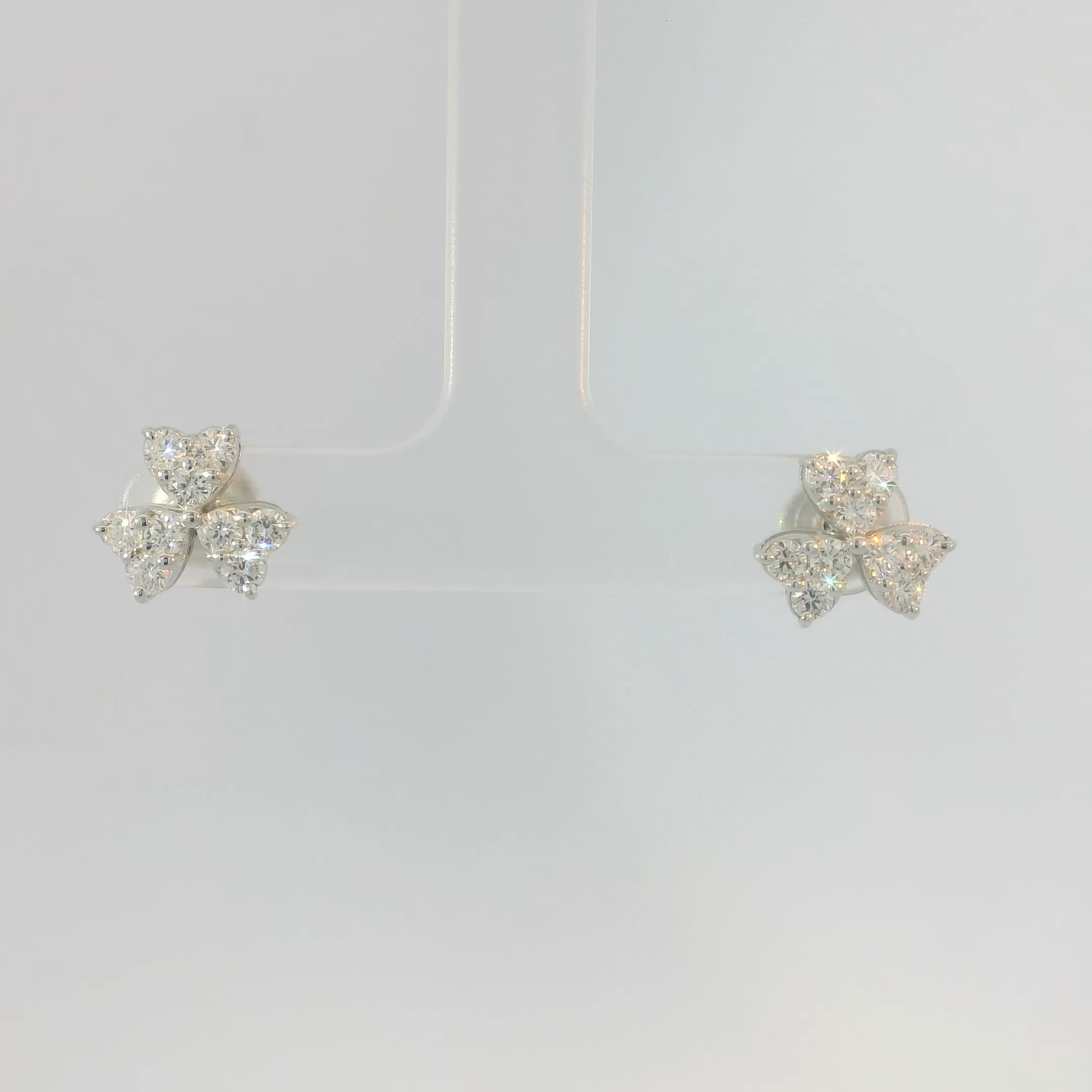 Clover Diamond Earrings