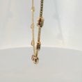 Load image into Gallery viewer, Gold and Rubellite Necklace
