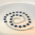 Load image into Gallery viewer, Blue Sapphire Necklace
