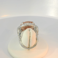 Load image into Gallery viewer, Oval Morganite Ring
